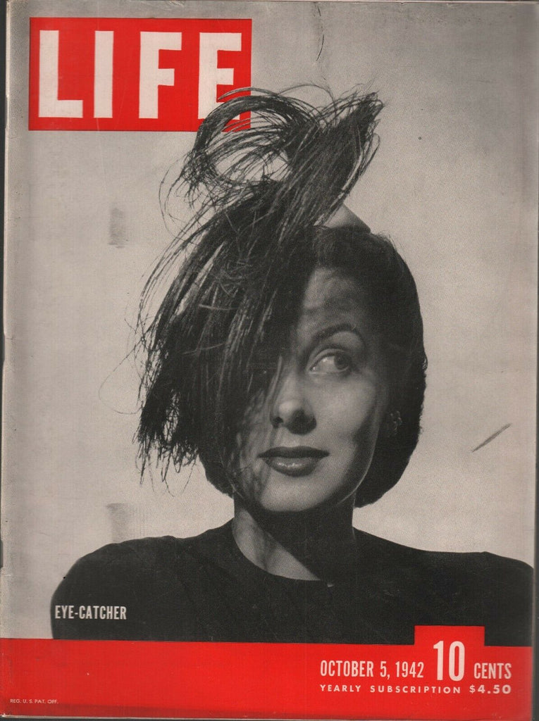 Life October 5 1942 Eye Catcher Lucille Ball Vintage WWII Ads 081919AME