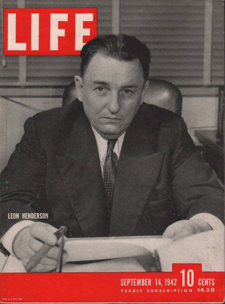 Life September 14 1942 Leon Hnderson 052218DBE