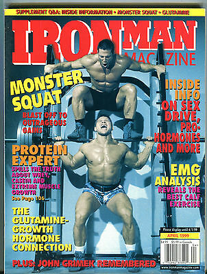 Ironman Magazine April 1999 Monster Squat EX 073016jhe