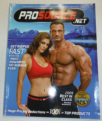 Pro Source Magazine Get Ripped Fast 2009 Supplement 111814R