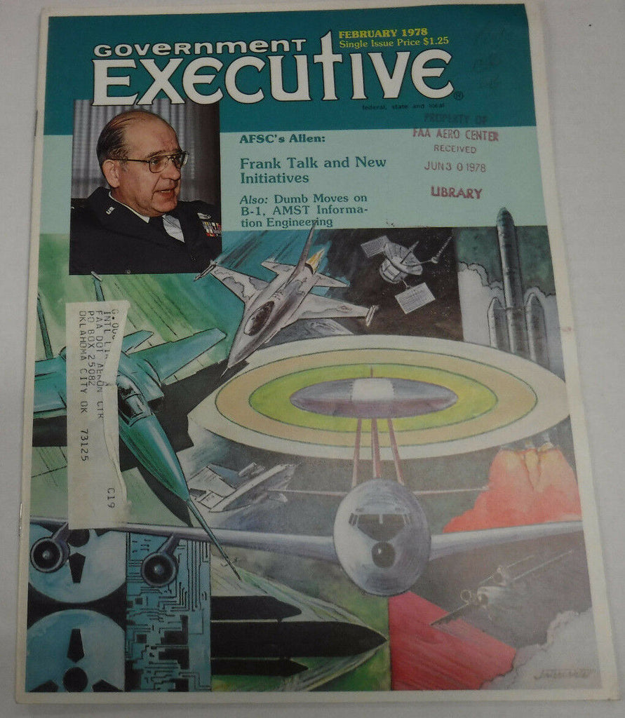 Government Executive Magazine Frank Talk New Initiatives February 1978 102016R