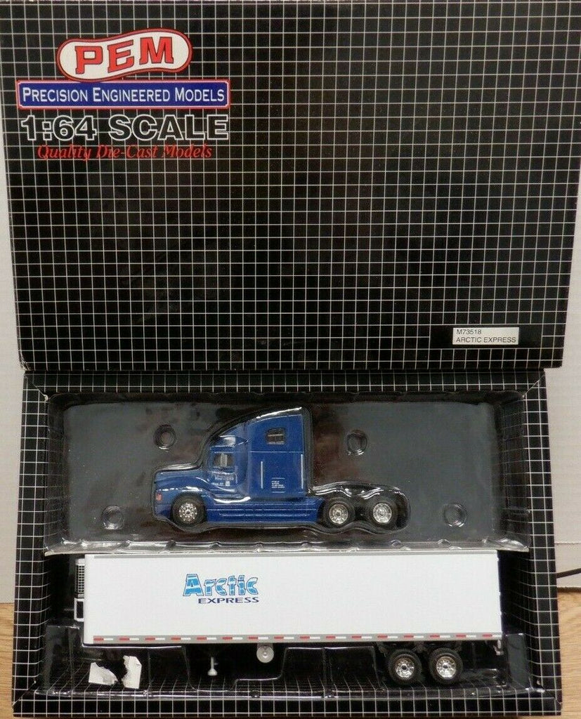 PEM Arctic Express M73518 1:64 Diecast Tractor Trailer 111819DBT5