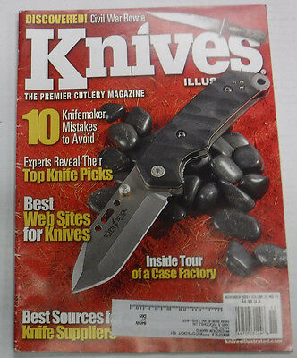 Knives Illustrated Magazine 10 Knifemaker Mistakes November 2009 082115R
