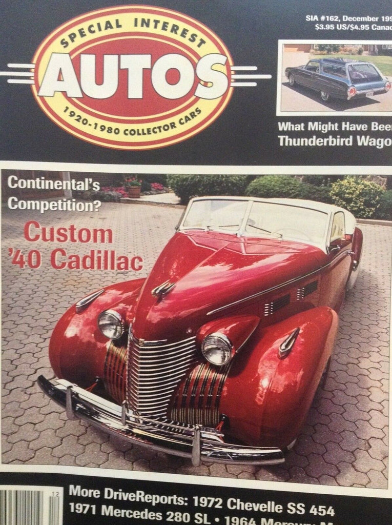 Special Interest Autos Magazine 1940 Cadillac December 1997 042118nonrh