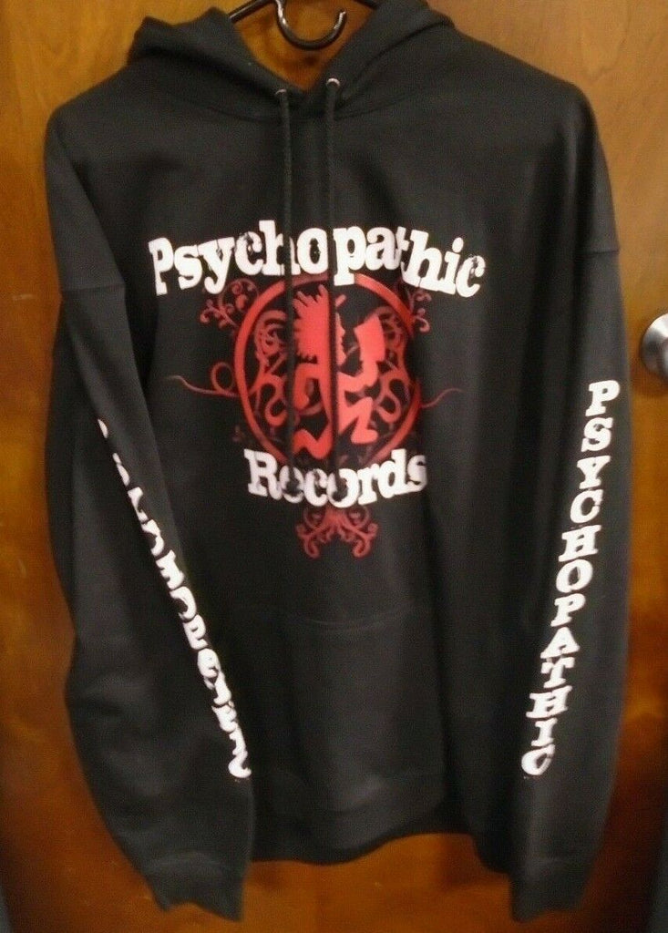ICP Insane Clown Posse Pyschopathic Black Pull Over Hoodie Large 121419AMT
