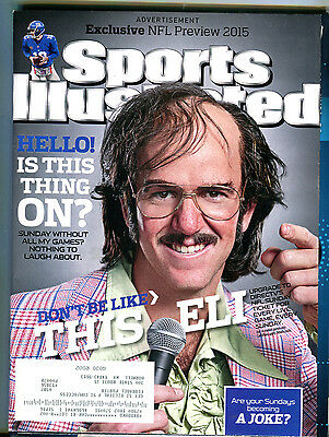 Sports Illustrated Magazine September 7 2015 Eli Manning Ad EX 051016jhe