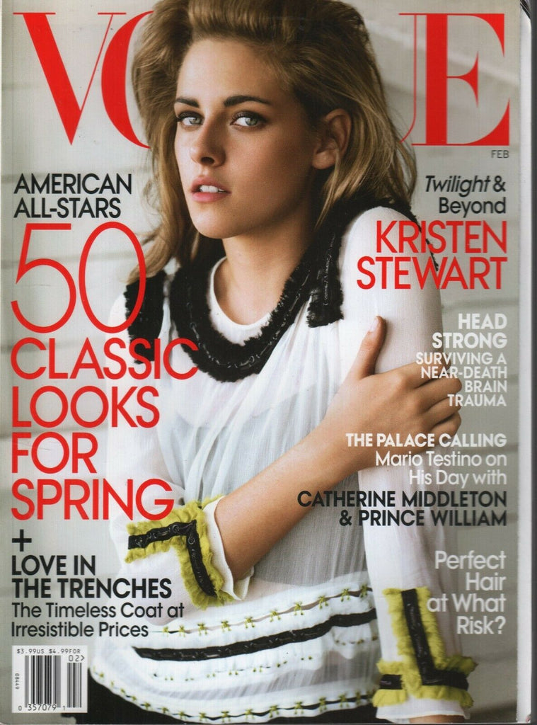 Vogue February 2011 Kristen Stewart Catherine Middleton Mario Testino 111319AME