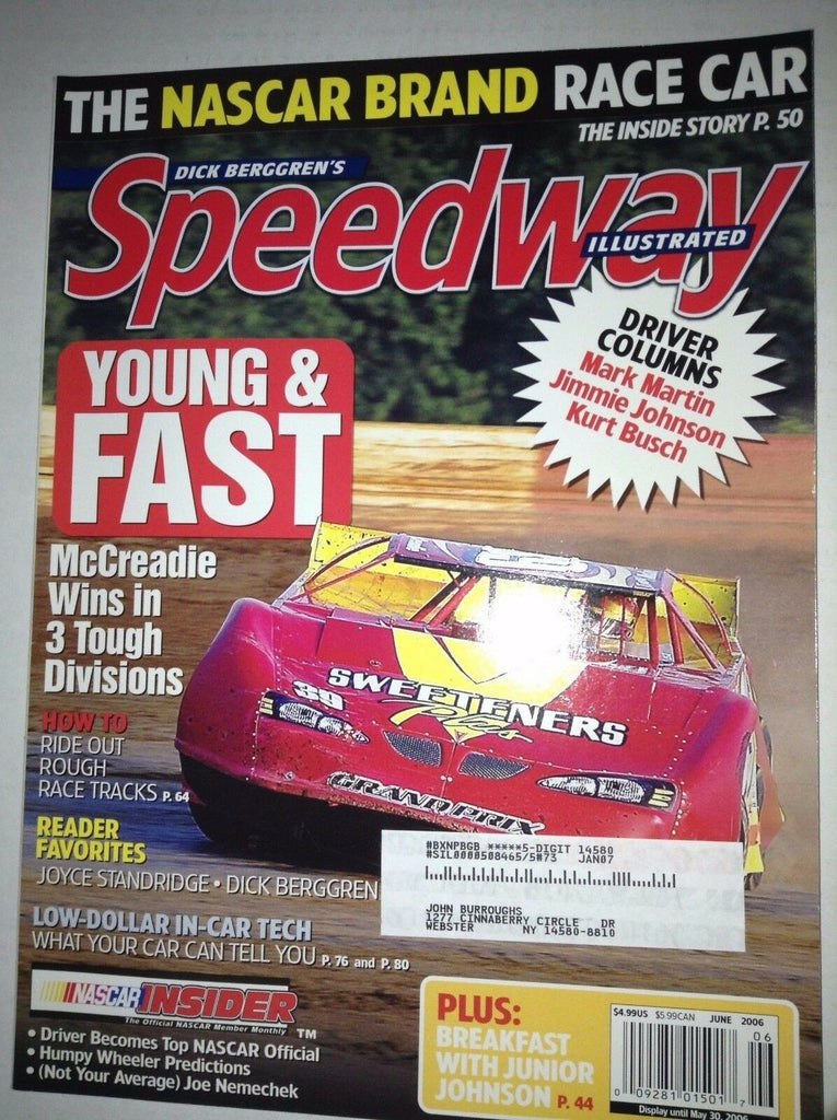 Speedway Illustrated Magazine Timmy McCreadie June 2006 041217nonrh