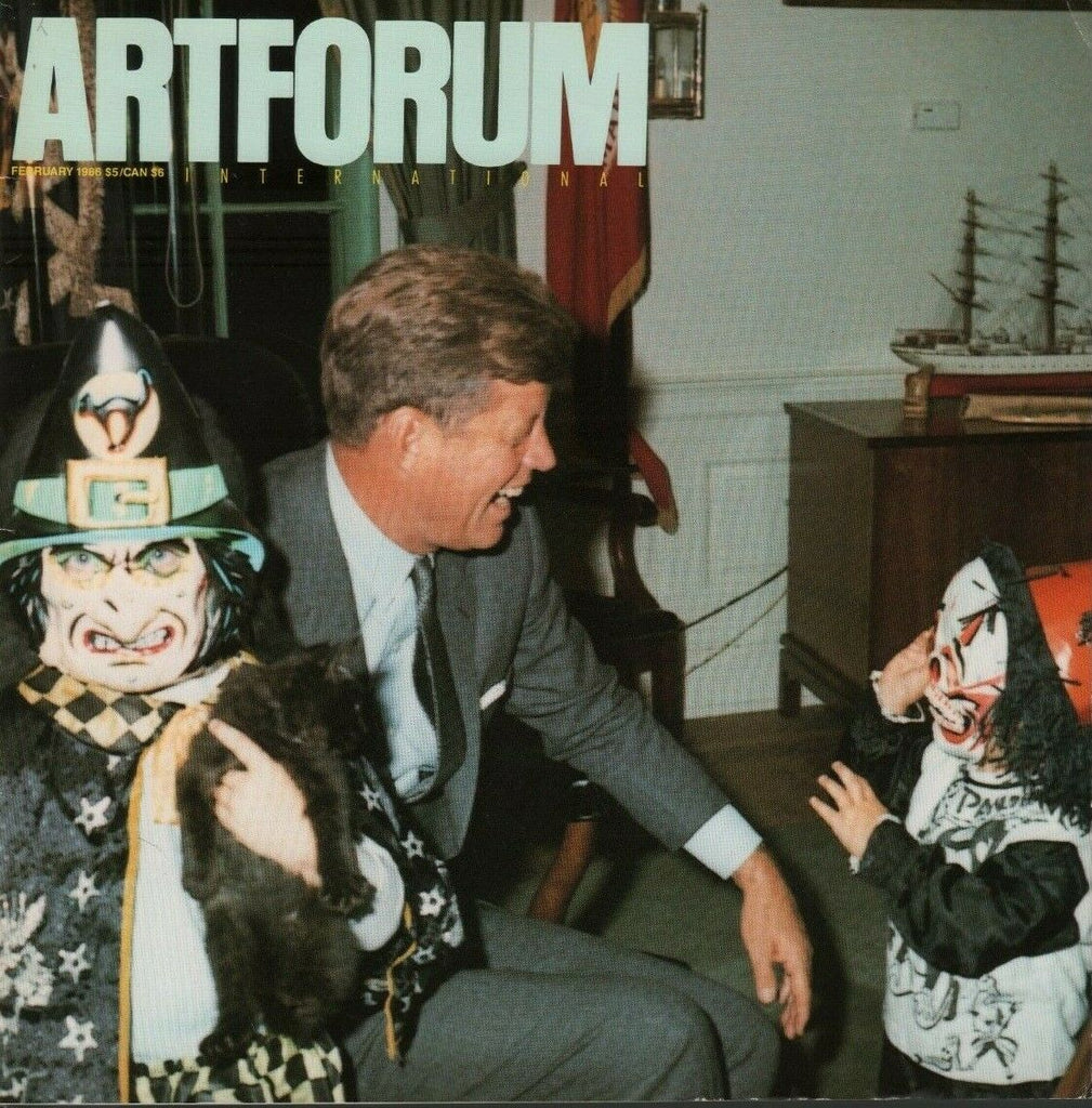 Artforum International February 1986 John F Kennedy 061919DBE