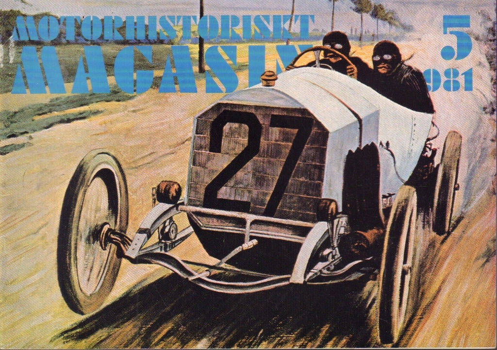 Motorhistoriskt Magasin Swedish Car Magazine 5 1981 Frankrikes 040317nonDBE