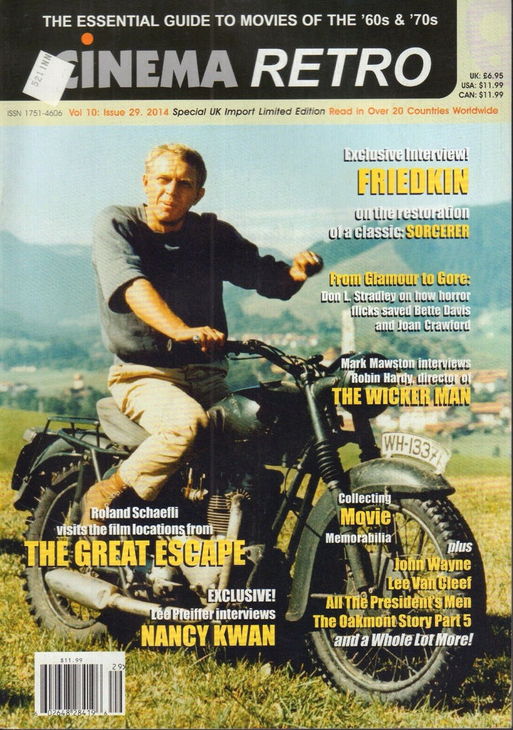 Cinema Retro Vol.10 #29 Roland Schaefli Nancy Kwan 012918DBE2