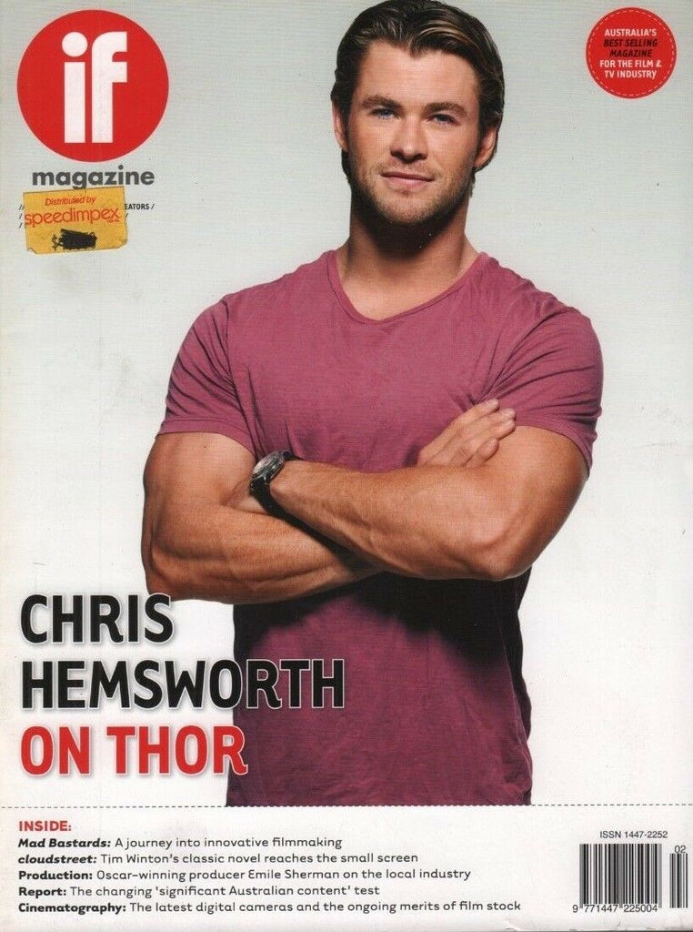 If Magazine April May 2011 Chris Hemsworth Tim Winton Emile Sherman 082418DBE2