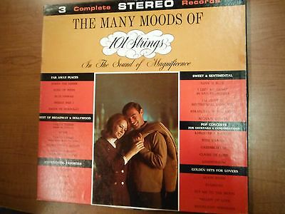 33 RPM Vinyl The Many Moods of 101 Strings Alshire Records SP310 Stereo 041015SM