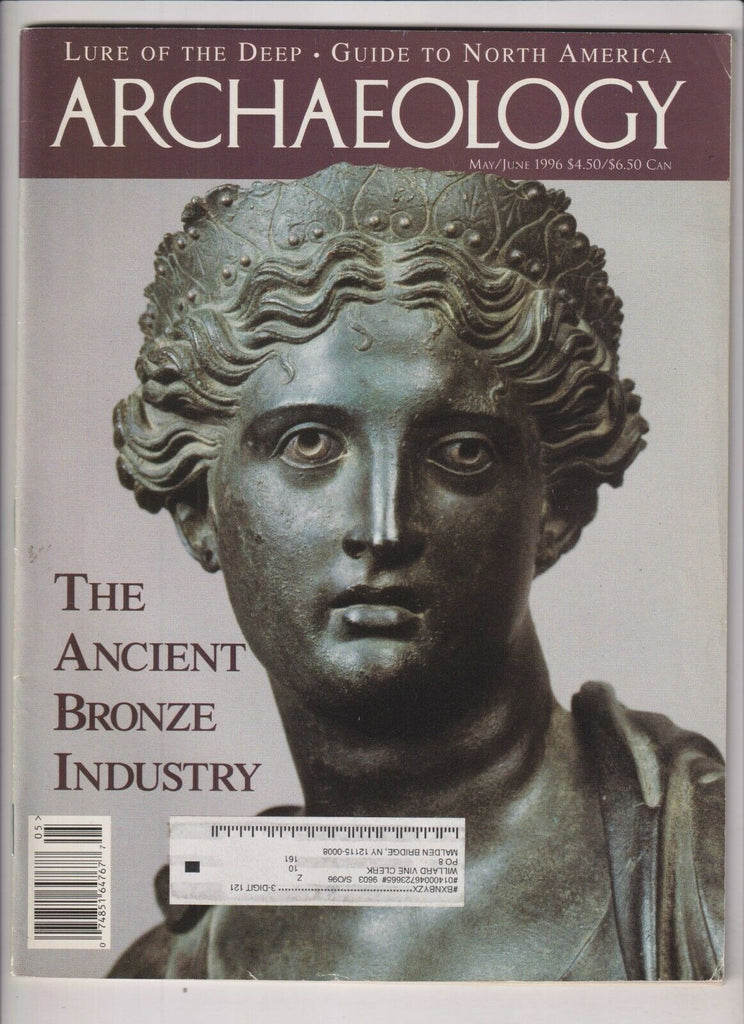 Archaeology Mag The Ancient Bronze Industry May/June 1996 112719nonr