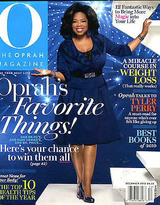 The Oprah Magazine December 2010 Oprah's Favorite Things! EX 070516jhe