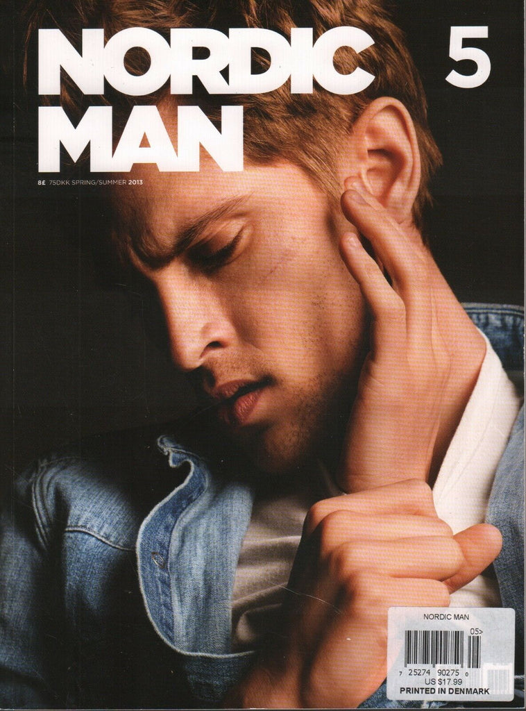 Nordic Man Spring Summer 2013 Issue 5 Fashion Seen Evald Jan Stuhr 070518DBF