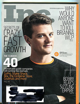Inc. Magazine April 2015 Matt Maloney EX 060916jhe