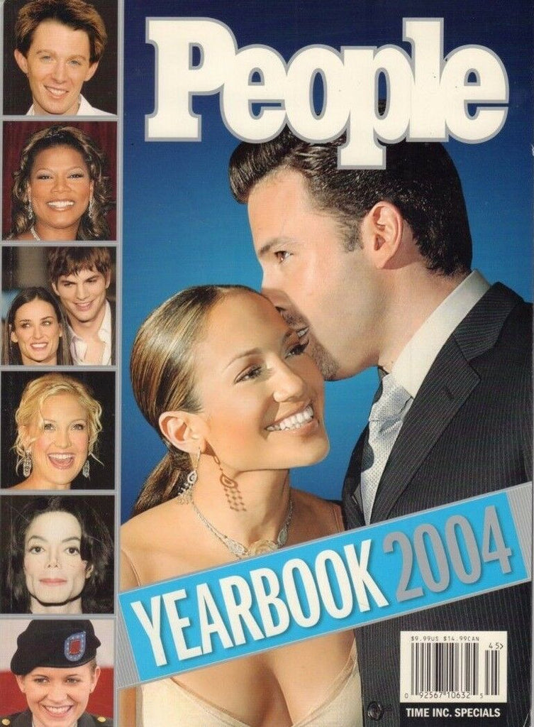 People Yearbook 2004 Ben Affleck Michael Jackson Jennifer Lopez 121718DBE