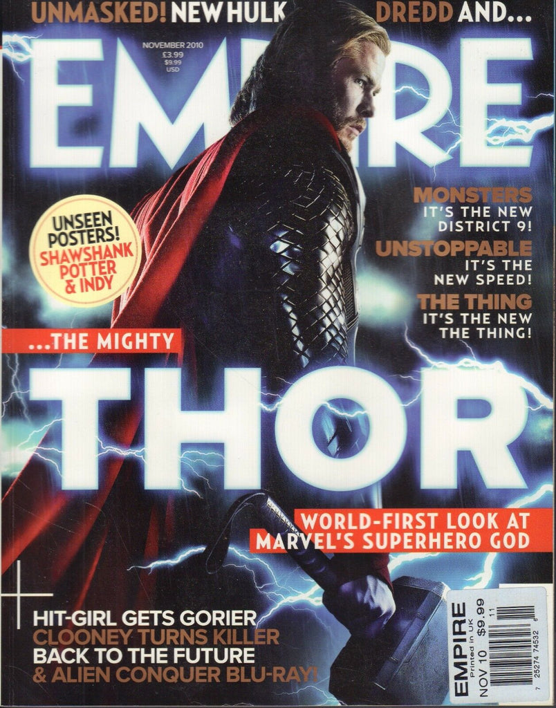 Empire November 2010 Thor Back to The Future 020818DBE