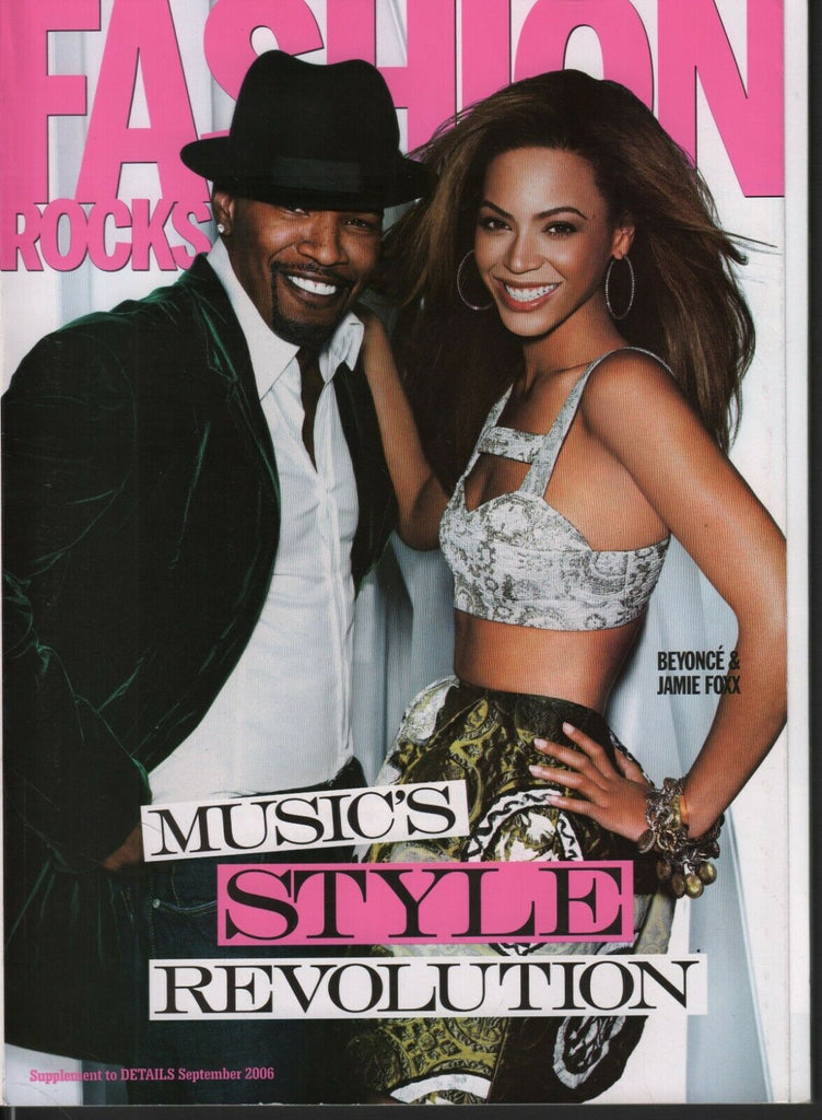 Fashion Rocks September 2006 Beyonce Jamie Foxx 102819DBE