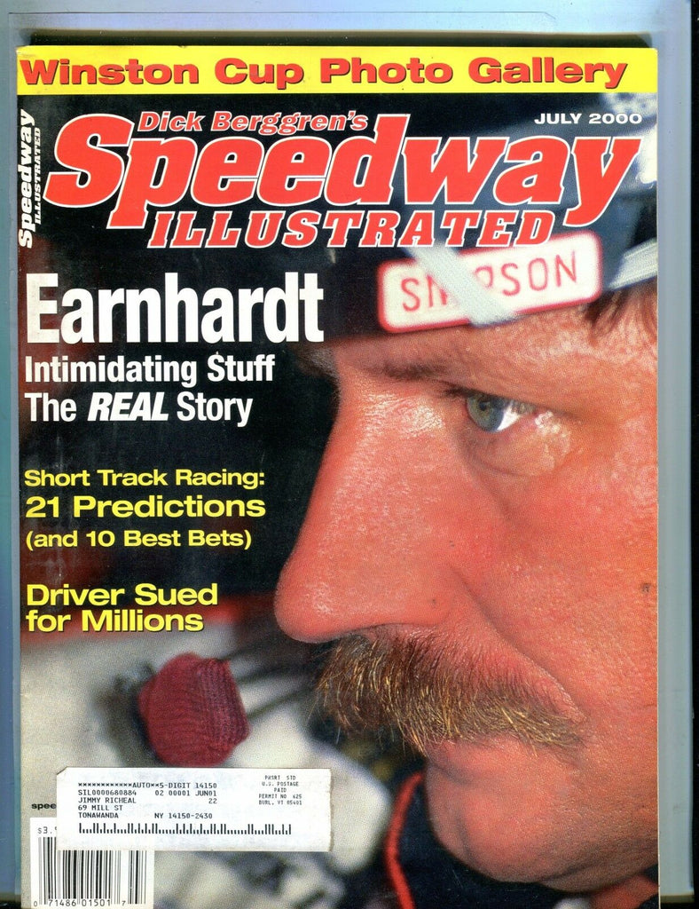 Dick Berggren's Speedway Illustrated Magazine July 2000 EX w/ML 051017nonjhe