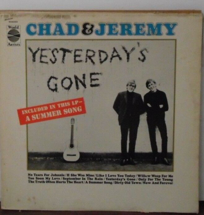 Chad & Jeremy Yesterday's Gone vinyl WAM2002 092218LLE