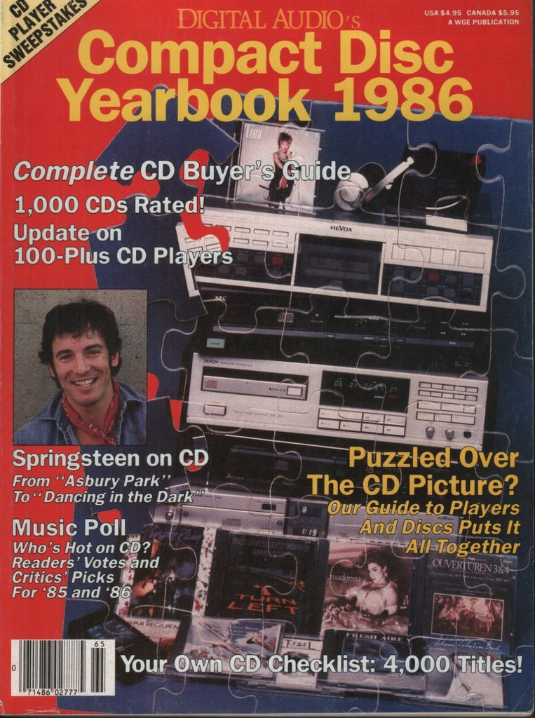 Digital Audio's Compact Disc Yearbook 1986 CD Catalog 090318DBE2