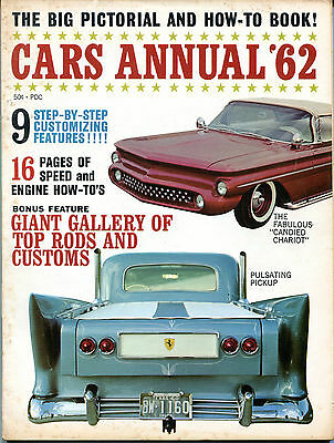 Cars Annual '62 Magazine Candied Chariot Pulsating Pickup EX NO ML 121415jhe