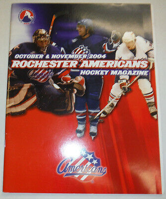 Rochester Americans Magazine Nathan Paetsch 2004-2005 122214R2