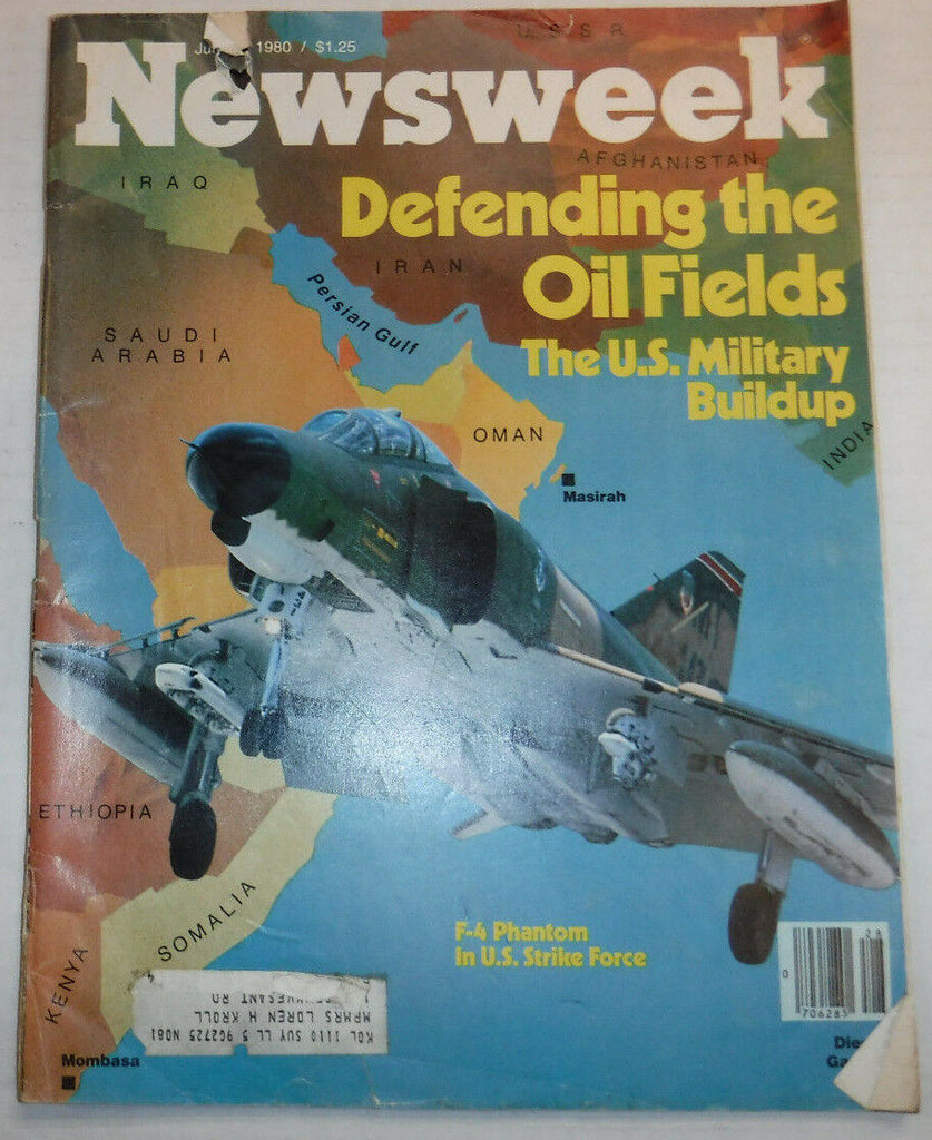 Newsweek Magazine Defending Oil Fields July 14, 1980 101016R