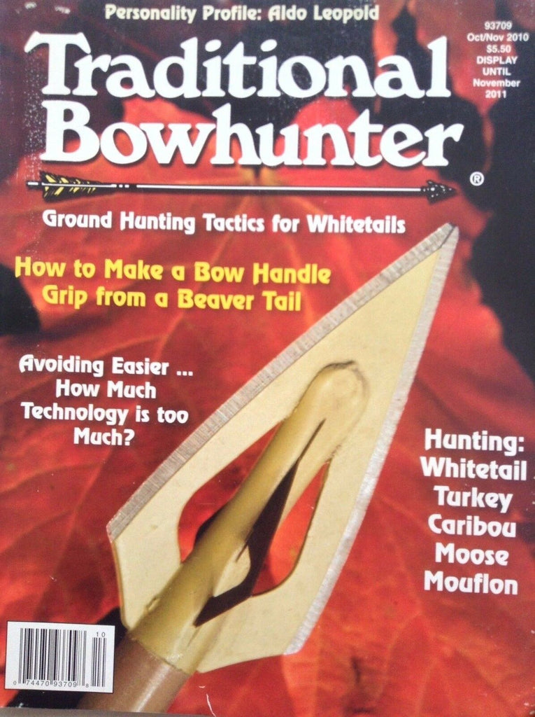 Traditional Bowhunter Magazine Ground Hunting Tactics Oct/Nov 2010 101917nonrh