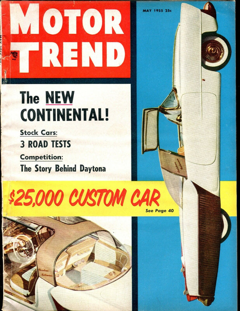Motor Trend Magazine May 1955 Continental VG No ML 030117nonjhe