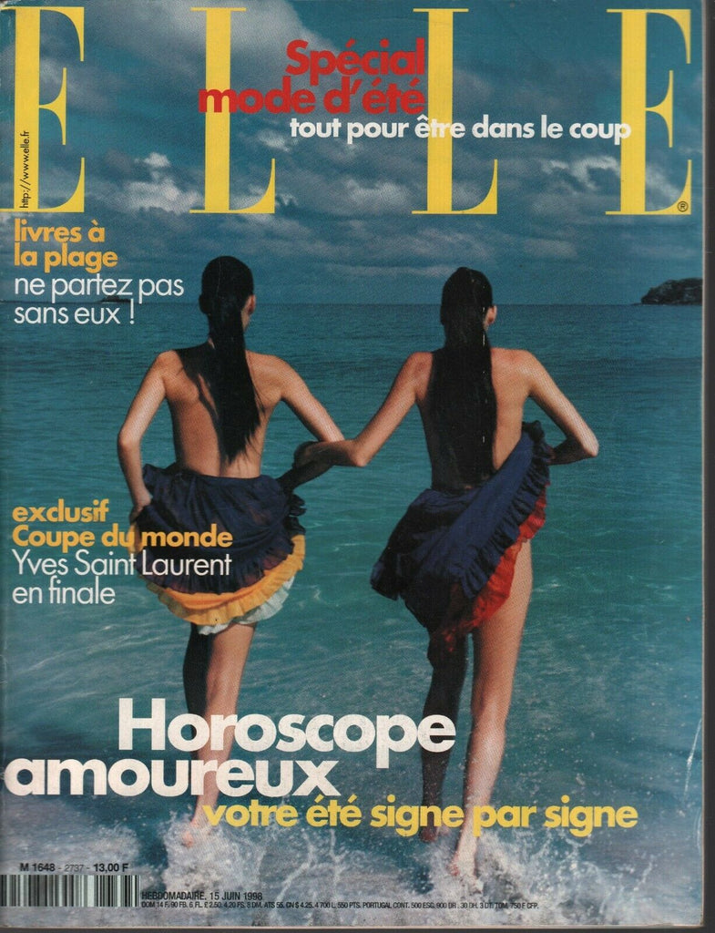Elle French Fashion June 15 1998 Michele Beaurenaut Andre Rau 090820ame