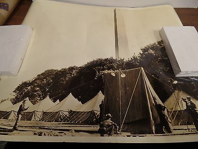 1940s Dispatch Photo News They're Tenting Tonight in Washington 020416ame