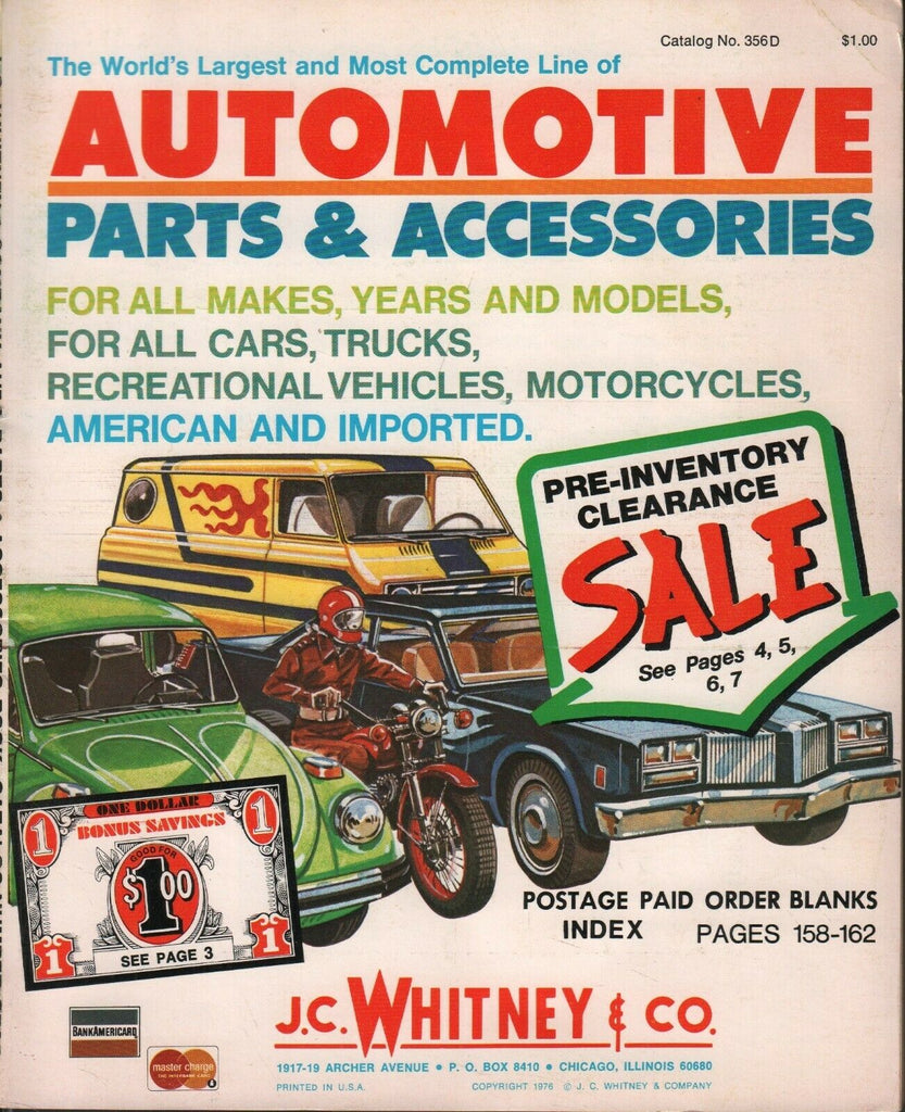 Whitney Automotive Parts & Accessories Catalog lot of 8 1970's 0503 – mr- magazine-hobby