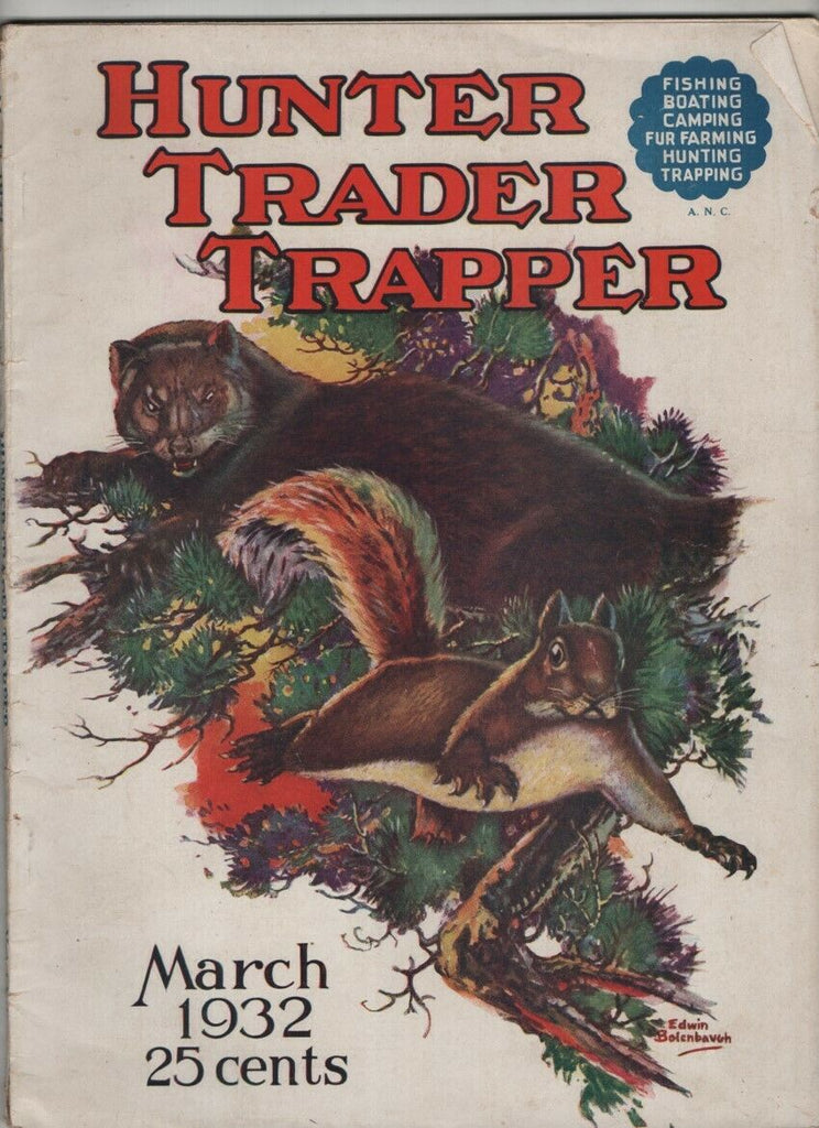 Hunter Trader Trapper Mag Trout In Holy Cross National March 1932 021021nonr
