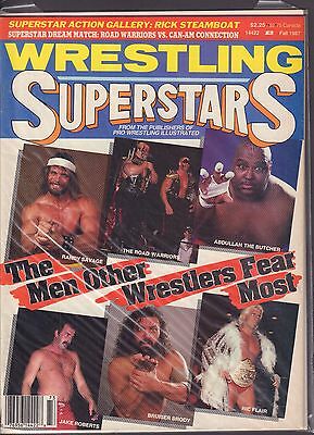 Wrestling Superstars Fall 1987 Randy Savage, Ric Flair VG 050616DBE