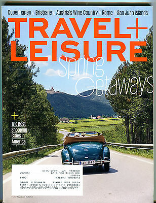 Travel & Leisure Magazine April 2015 Spring Getaways EX 051016jhe