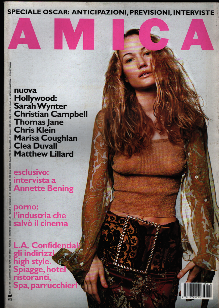 Amica Italian Fashion Magazine March 15 2000 Matthew Lillard 021121ame2
