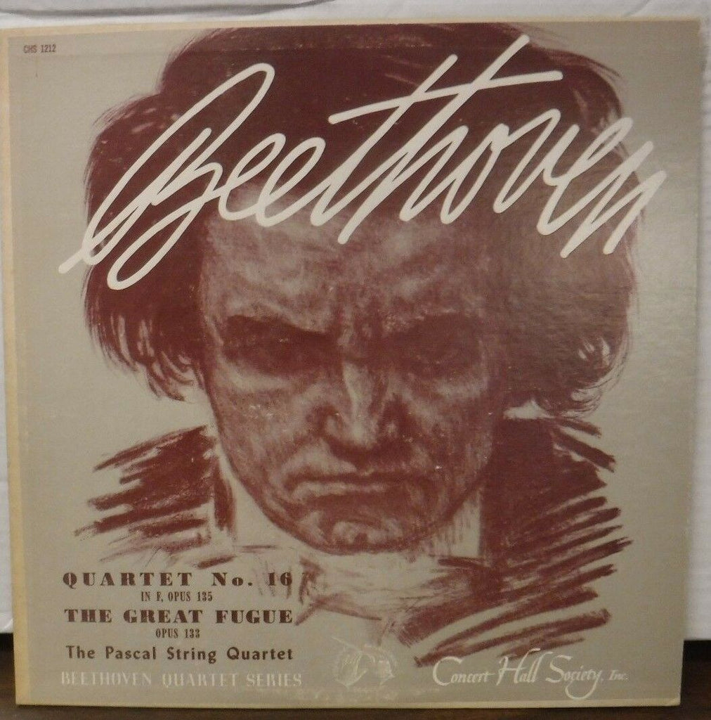 Ludwig Van Beethoven Quartet No 16 & The Great Fugue CHS1212 030318LLE