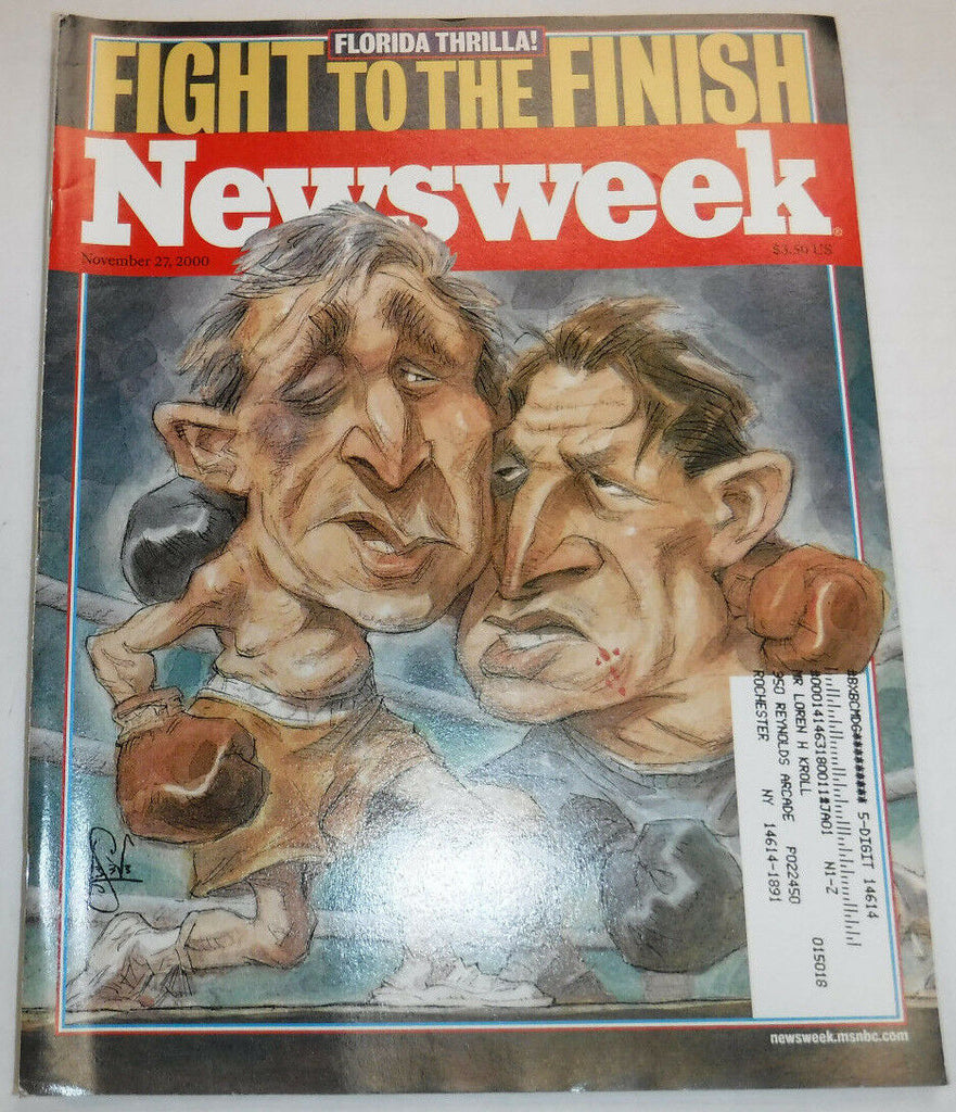 Newsweek Magazine George W. Bush November 27, 2000 101816R