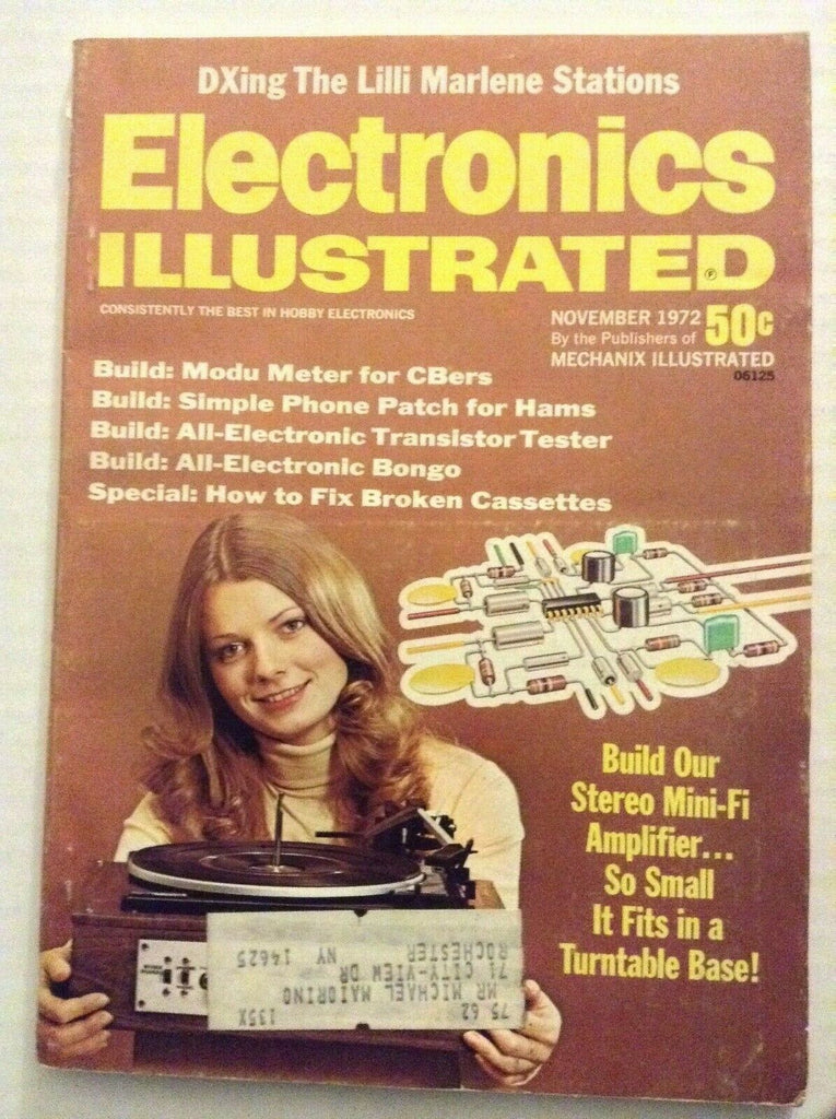Electronics Illustrated Build Stereo Mini Fi Amplifier November 1972 092019nonrh