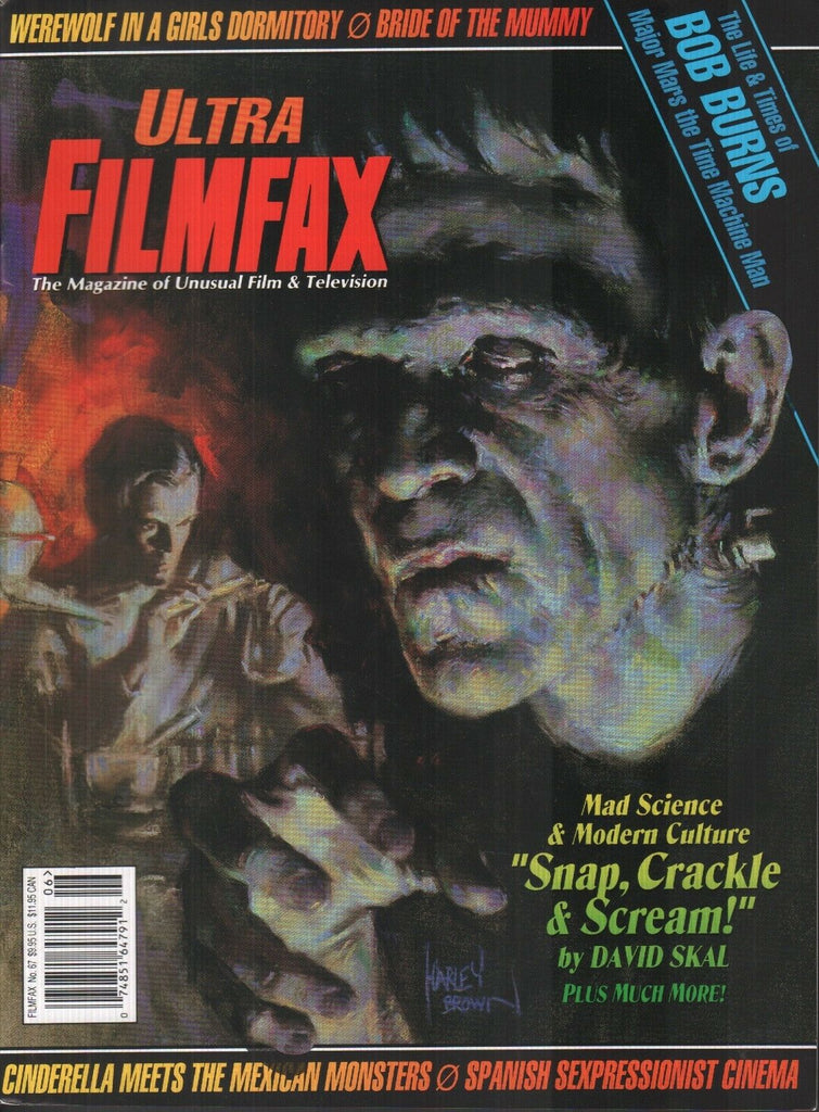 Ultra Filmfax July 1998 Harley Brown Bob Burns 020419AME
