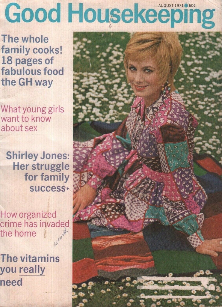 Good Housekeeping August 1971 Shirley Jones 010418AME