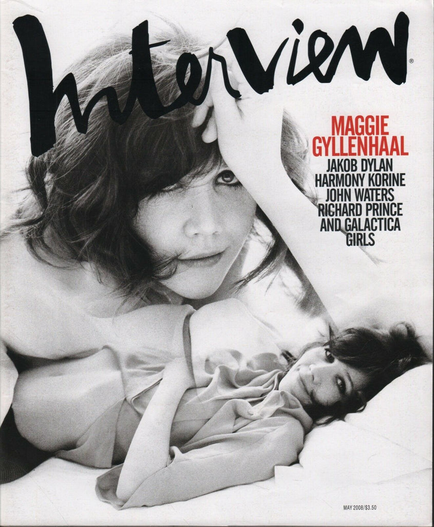 Interview Magazine May 2008 Maggie Gyllenhaal Jakob Dylan John Waters 082418DBE