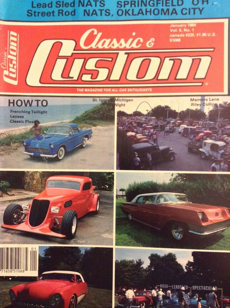 Classic & Custom Magazine St. Ignaca Michigan January 1984 041818nonrh