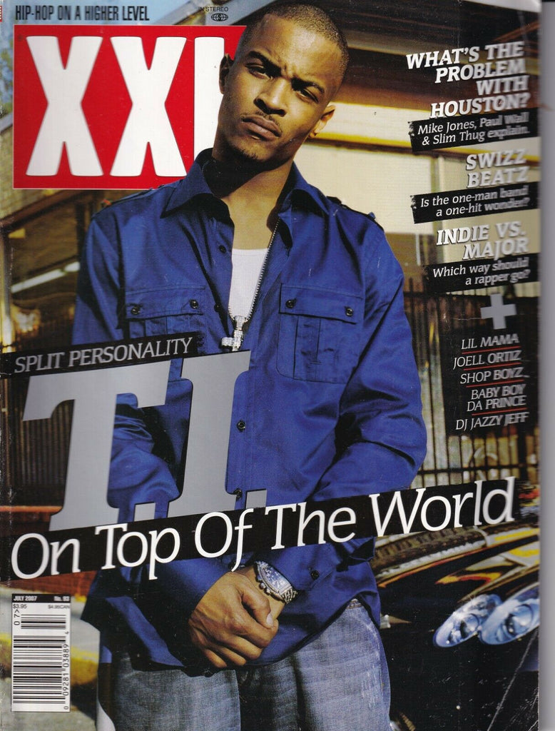 XXL Magazine T.I. Swizz Beatz Joell Ortiz July 2007 021219nonr