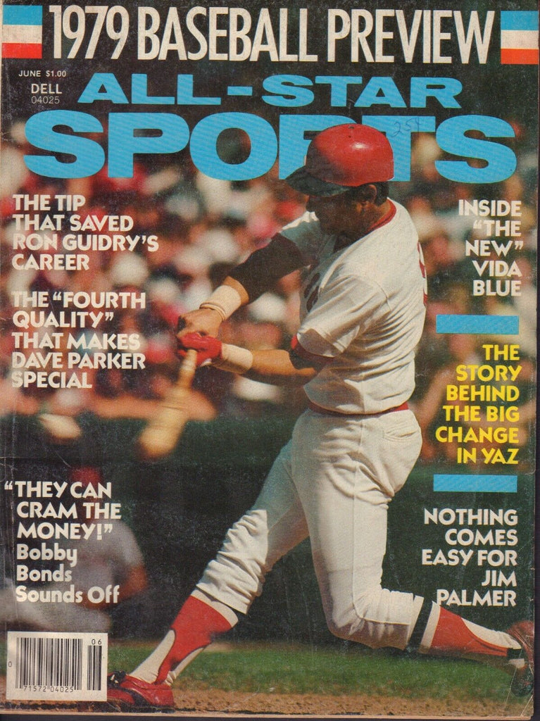 All-Star Sports Magazine 1979 Baseball Preview Carl Yastrzemski 072517nonjhe