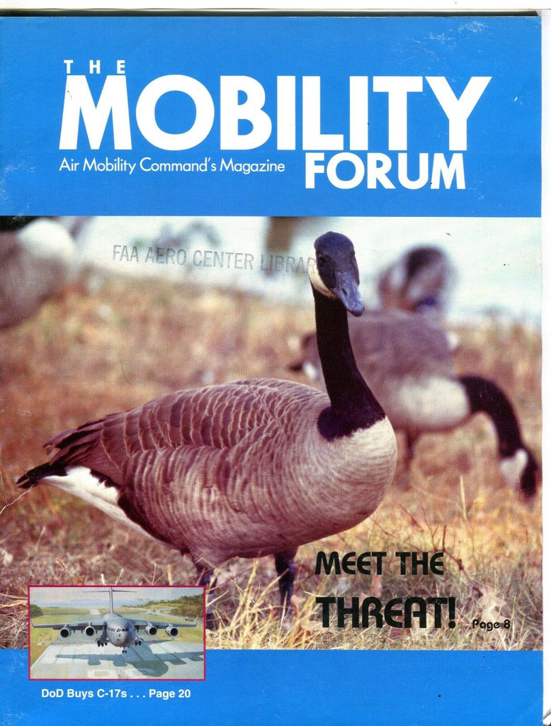 The Mobility Forum January-February 1996 VG No ML FAA Library 102016jhe