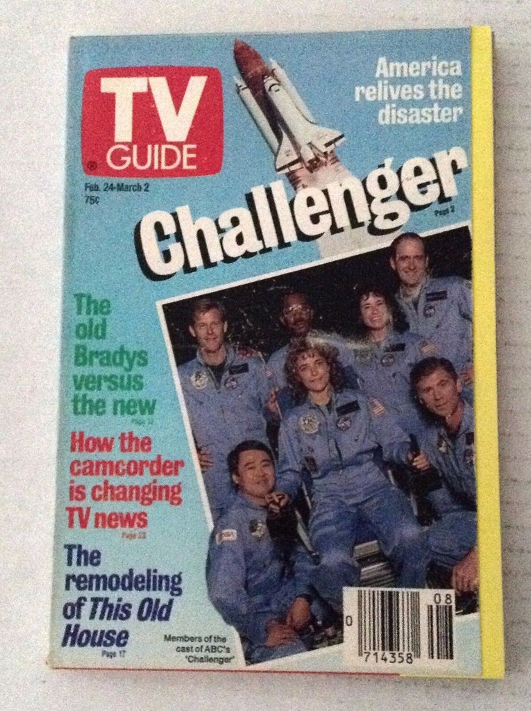 Tv Guide Magazine America Relives The Challenger Feb 24-March 1990 021417RH